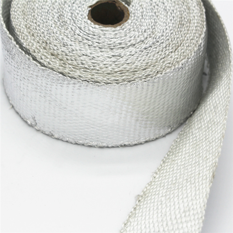 Aluminum Coated Exhaust Heat Wrap