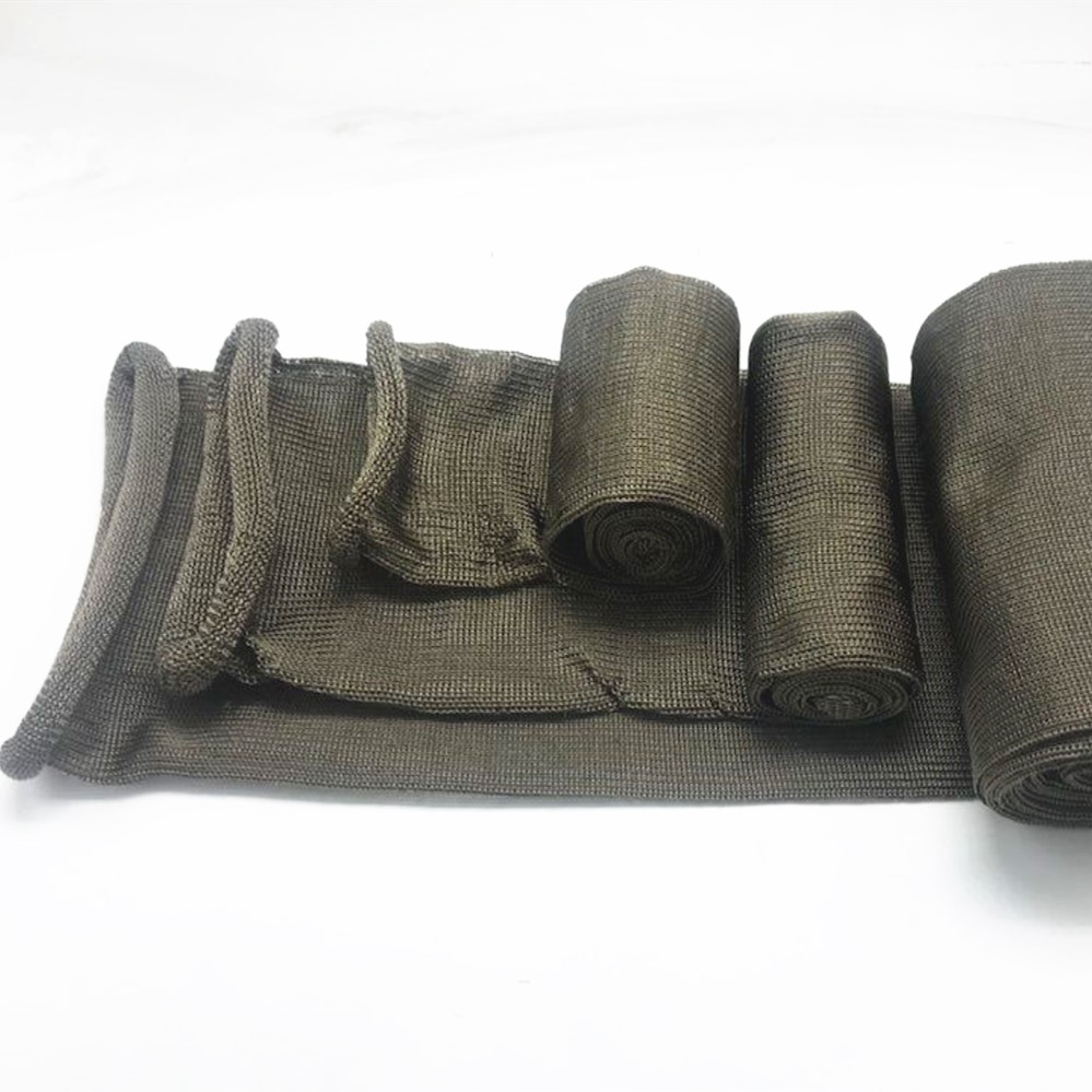 Basalt Knit Sleeve for Engine & Generator Exhaust Pipe Protection