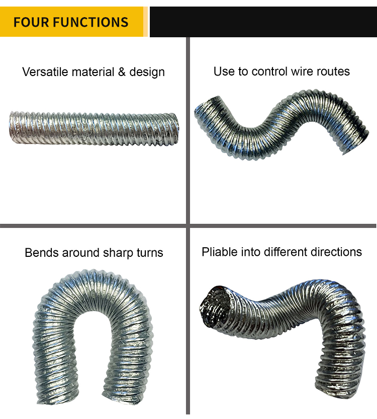 Automotive Aluminum Emission Control Duct Hose