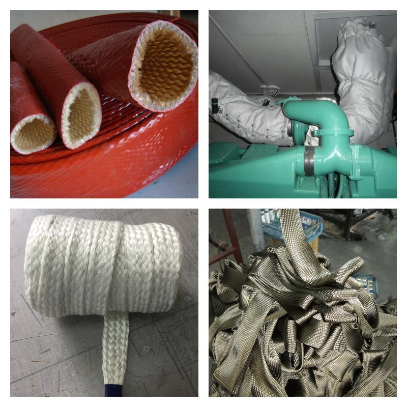 What materials are used to make Exhaust Heat Sleeving lagging?