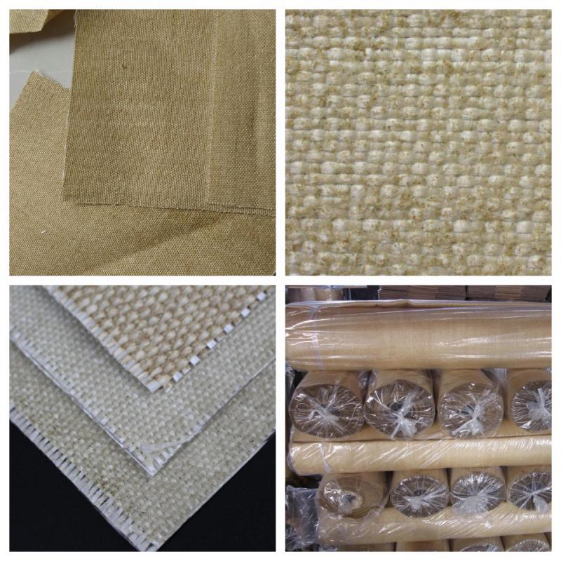 What is the composition of Vermiculite Coated Fibreglass Cloth?