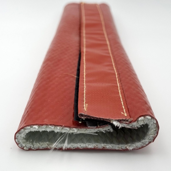 silicone fiberglass fire sleeve