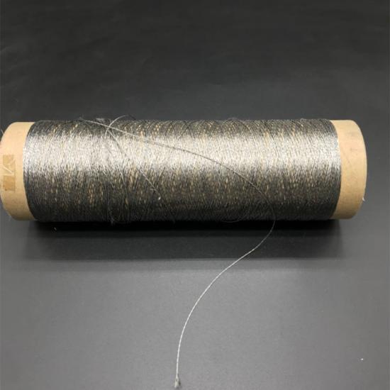 316L/304 stainless steel metal sewing thread conductive thread for