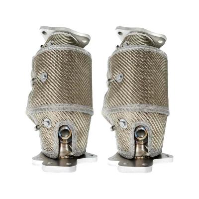 catalytic converter heat shield blanket