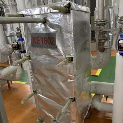 Removable Heat Exchanger Insulation Jacket