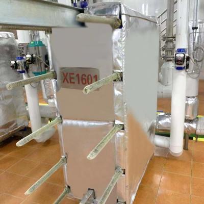 Removable Heat Exchanger Insulation Jacket