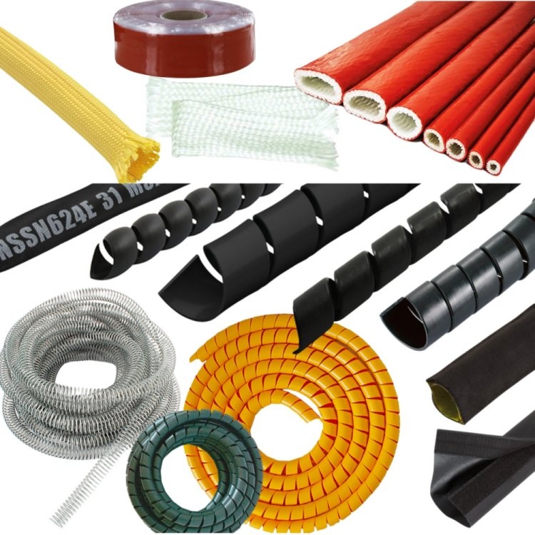 Hydraulic Hose Protector Solutions for Abrasion, Heat and Hose Routing