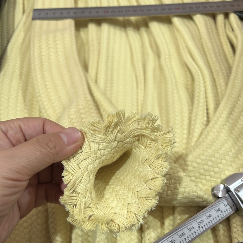Braided Aramid Sleeve: Ultimate Heat and Abrasion Protection for Industrial Hoses