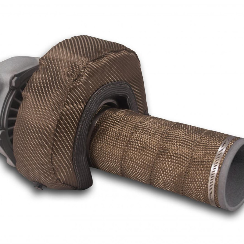 What is the diference between the titanium exhaust wrap and black titanium exhaust wrap?