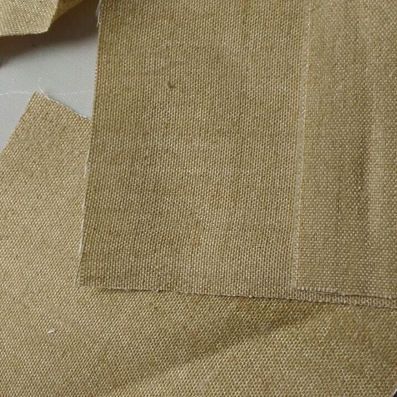 What is the composition of Vermiculite Coated Fibreglass Cloth?